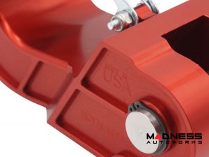 Jeep Wrangler JL Billet Recovery Hook - Royal Show Hook - Aluminum - Red Jeep Wrangler JL Billet Recovery Hook - Royal Show Hook - Aluminum - Red